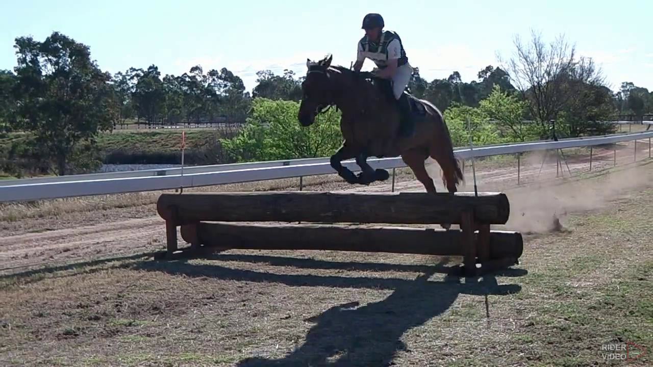 Andrew Barnett Riding Bell Farm Renegade Master 159 Eva95 Sydney