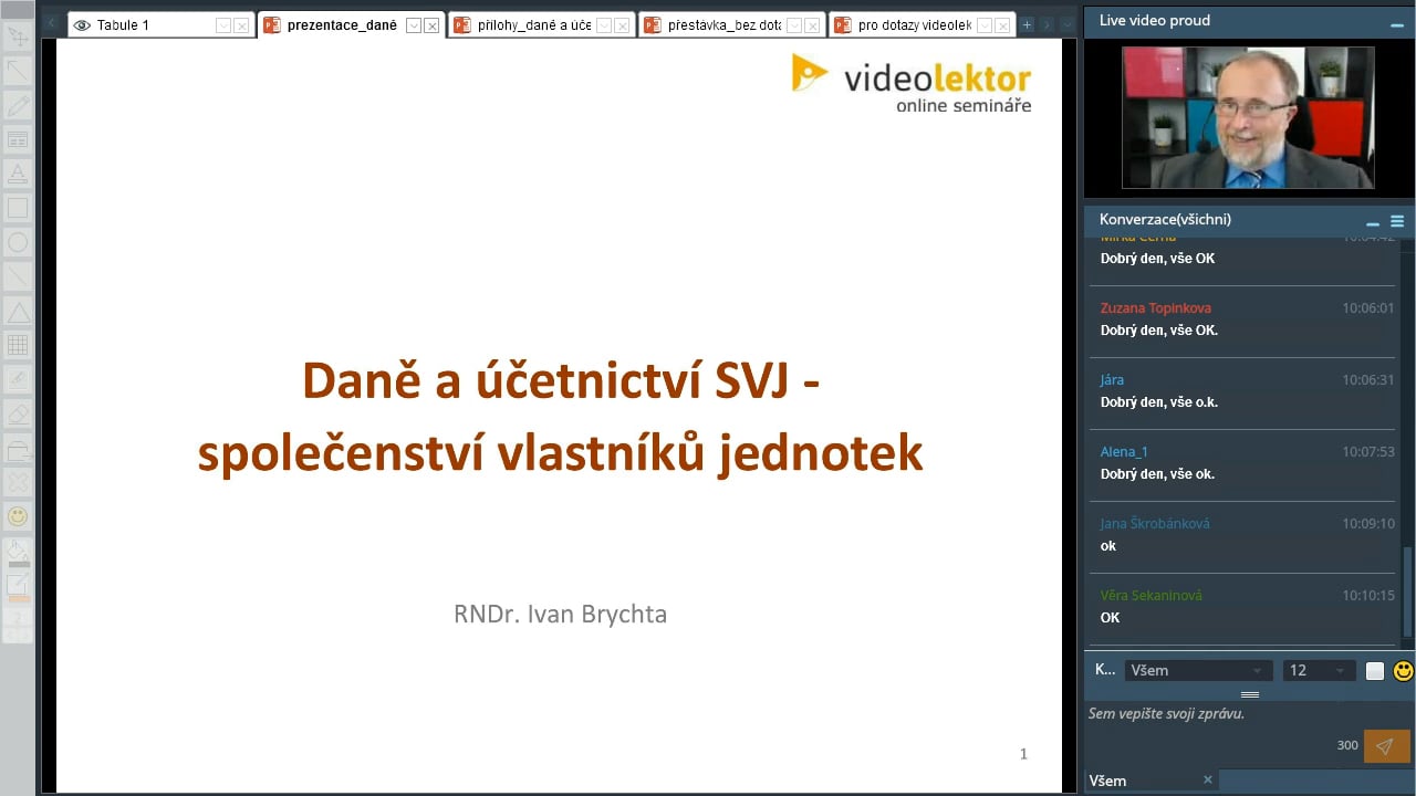 Daně a účetnictví SVJ - společenství vlastníků jednotek