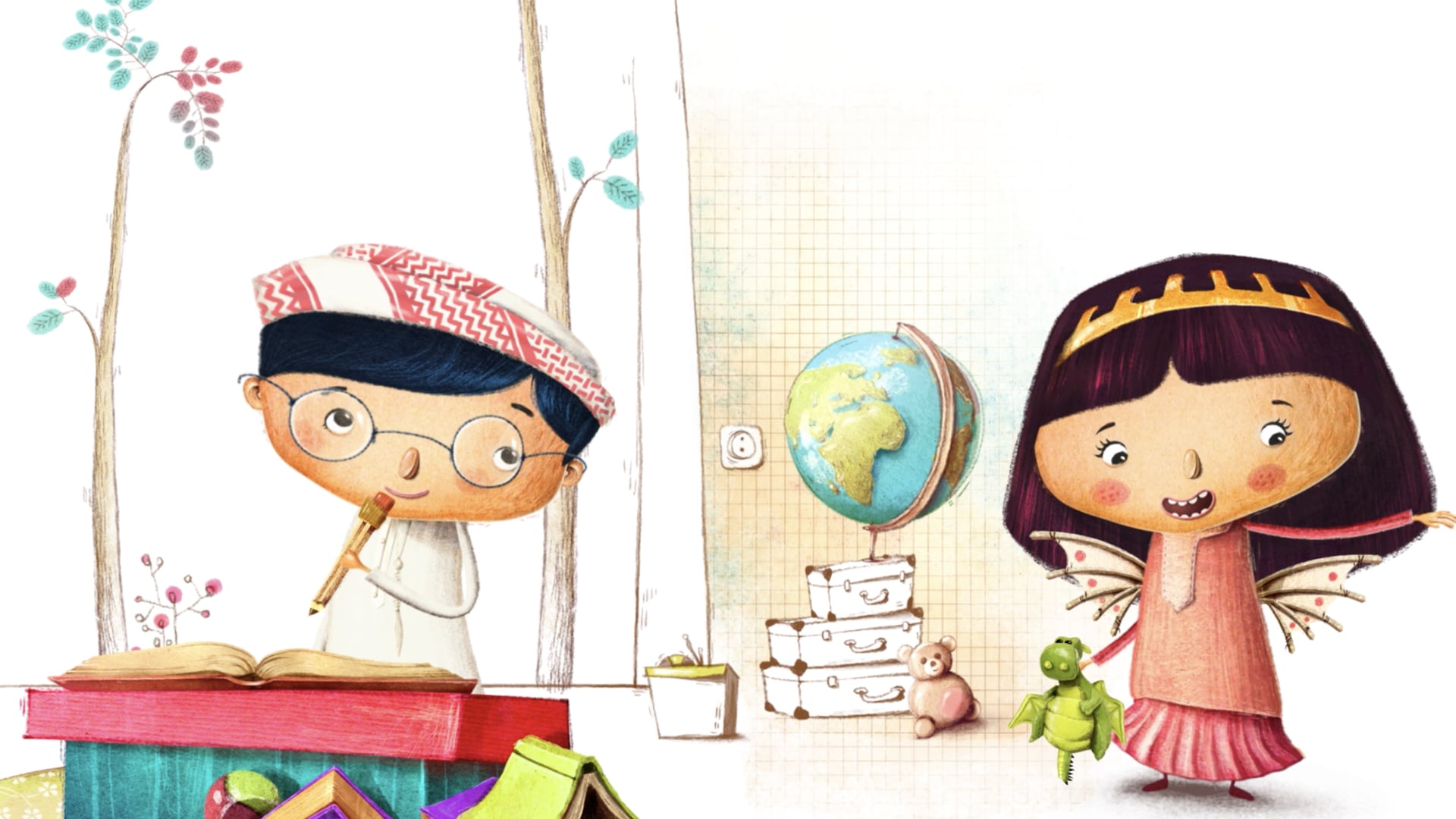 "إقرأ . إحلم . إبتكر" UAEBBY Storytelling Animation