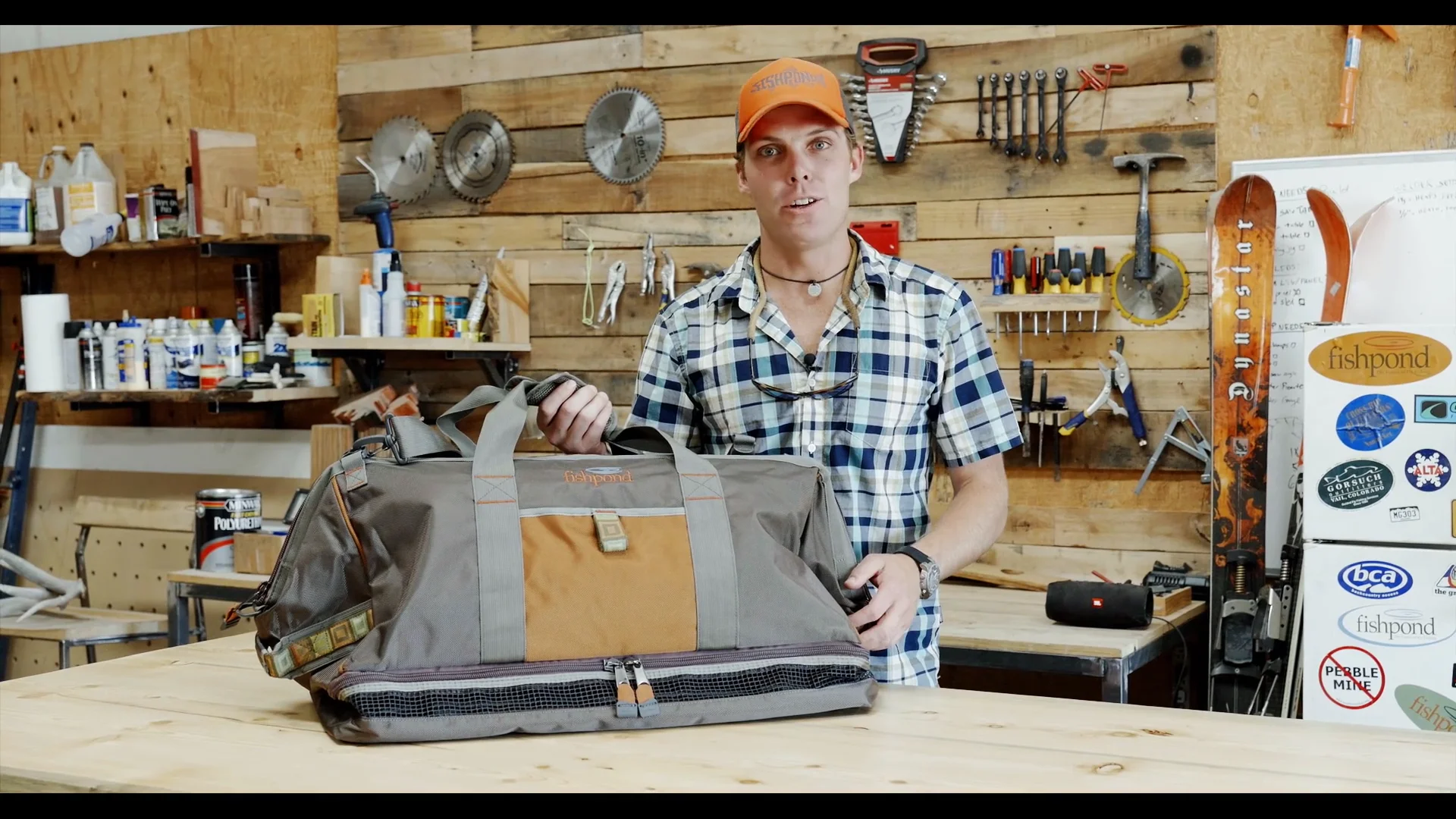 Fishpond Cimmarron Wader Duffel on Vimeo