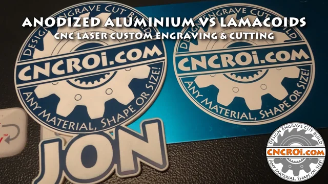 Anodized Aluminum Round Tags, 1-1/4 with 1/8 Hole, Laser Engraved