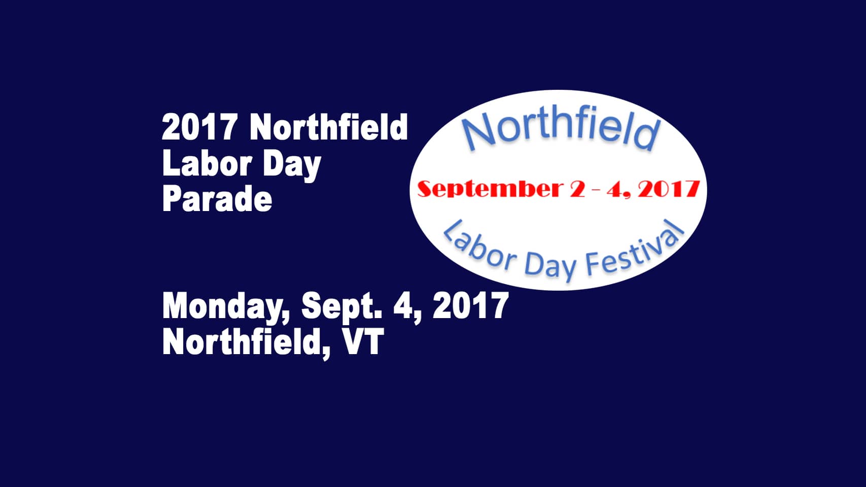 2017 Northfield Labor Day Parade On Vimeo 