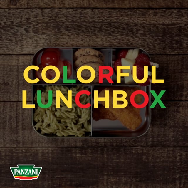 Colorful Lunchbox