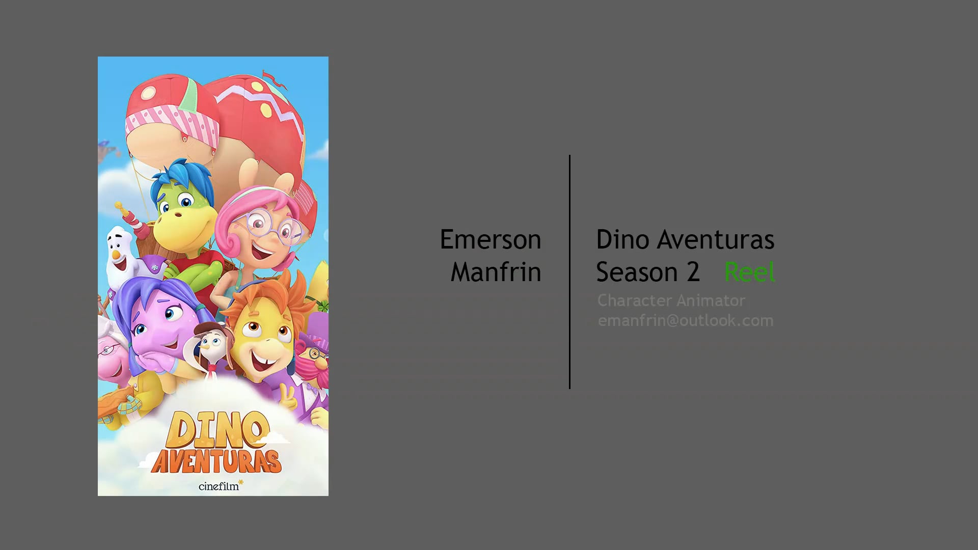 Dino Aventura Season II reel
