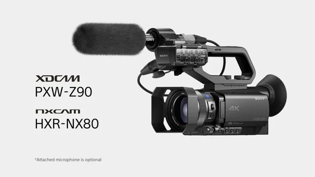 Cámara Sony Pxw Z90V 4K Hdr Xdcam con Af Híbrido Rápido I Oechsle - Oechsle