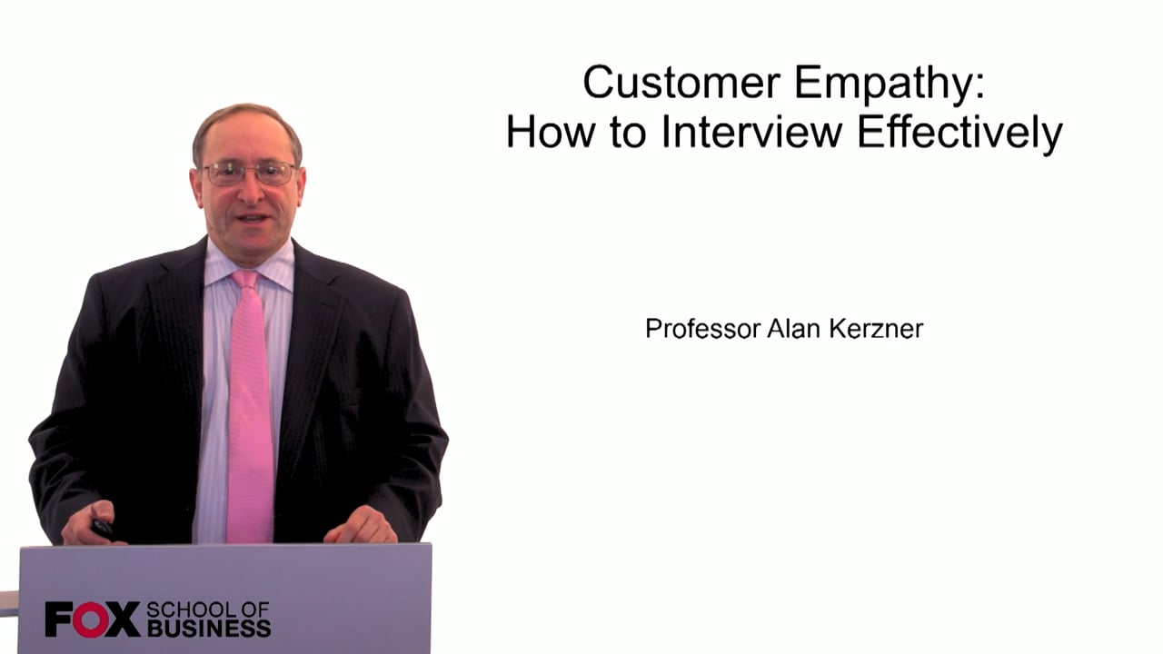 Login to view Customer Empathy: How to Interview Effectively