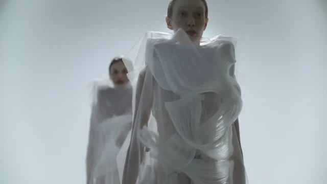 Ying Gao Dresses that React to Sound, Movement, and Human Emotion