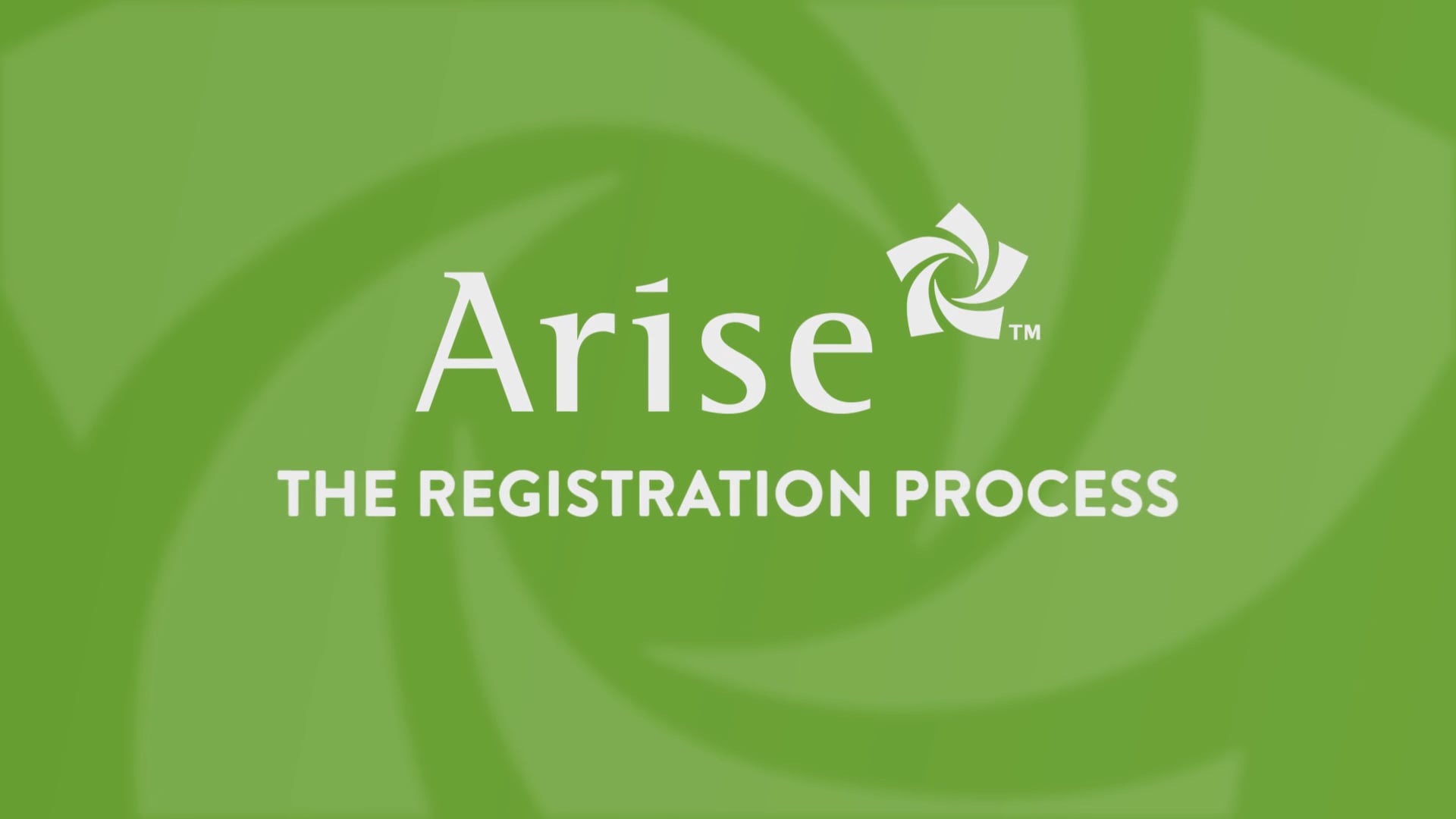 The Registration Process