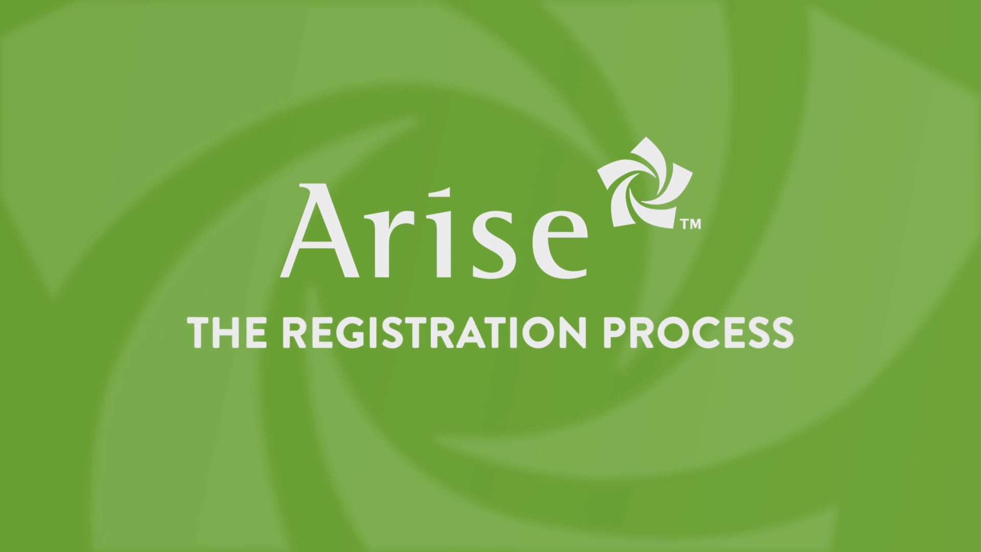 The Registration Process