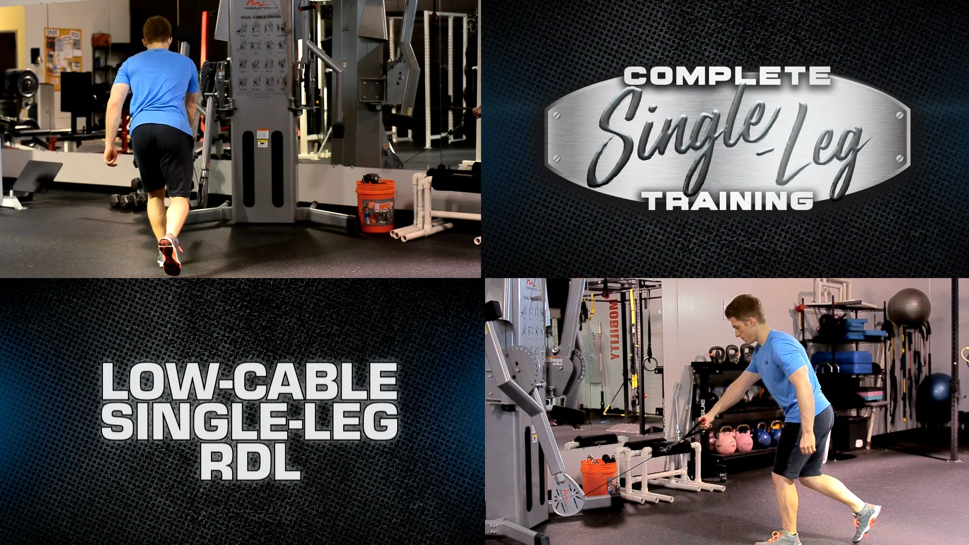 Complete Single Leg Training - Complete Single Leg Training -low Cable Single  Leg Rdl-65 on Vimeo