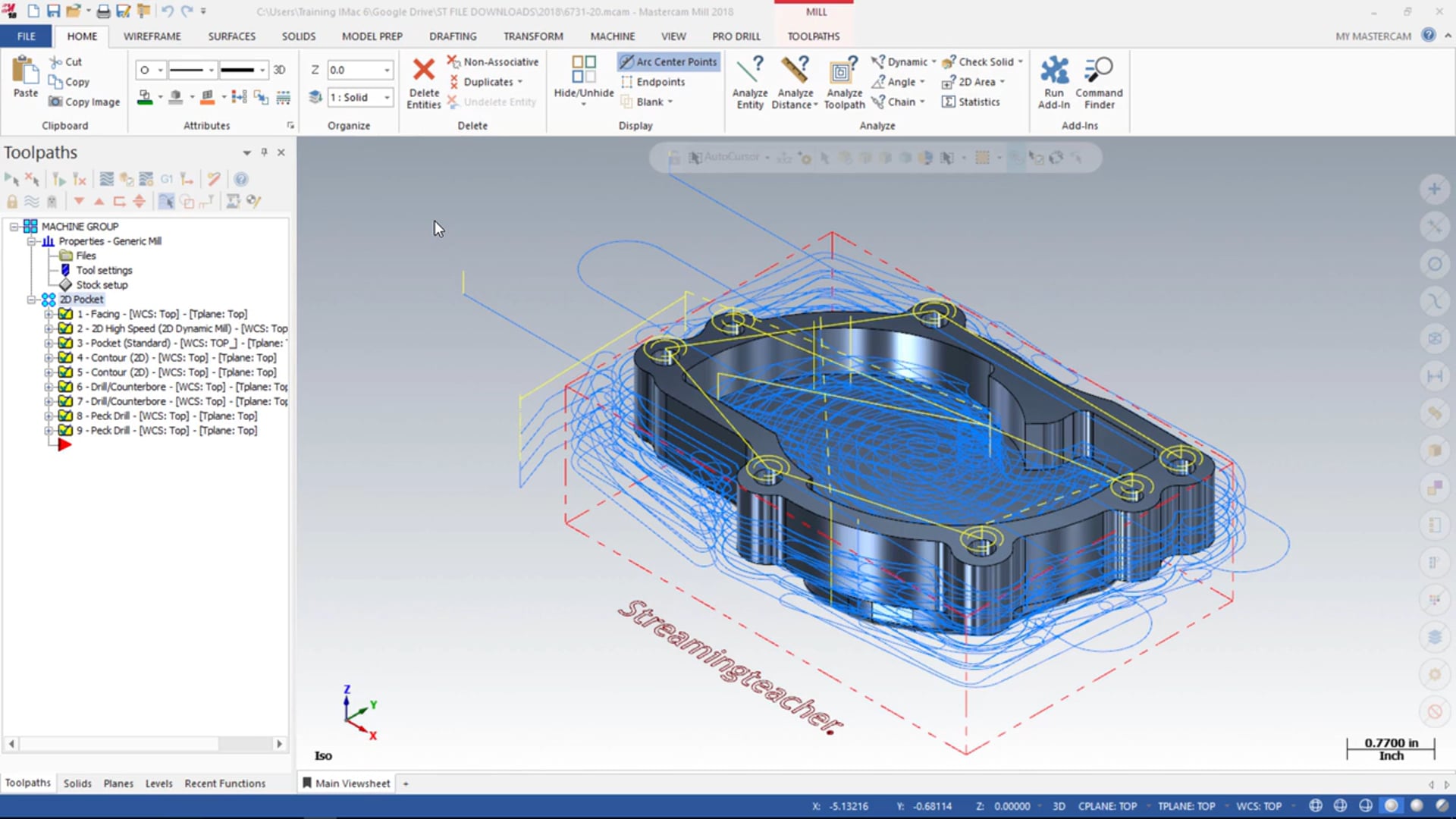 Toolpath and Machining Management