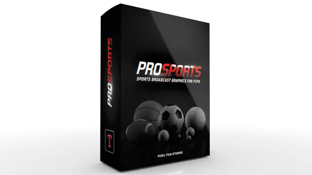 ProSports - Professional Broadcast Sports Graphics for Final Cut Pro X -  Pixel Film Studios