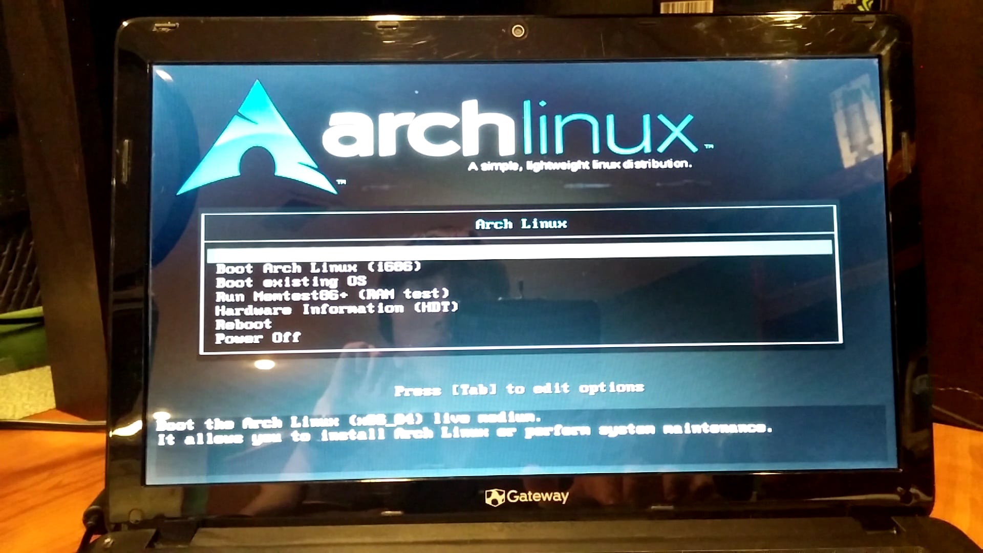 Installing Arch Linux