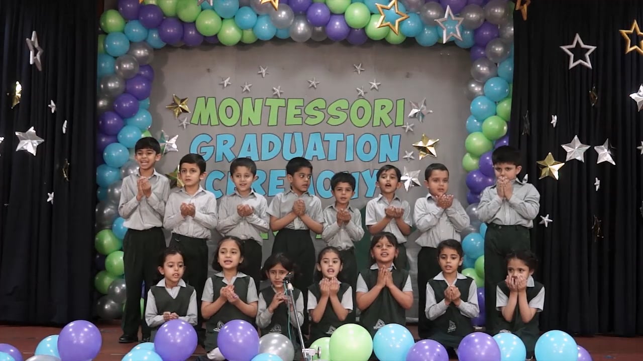 PreSchool and Montessori Graduation Ceremony 2017 (F-8 Campus)