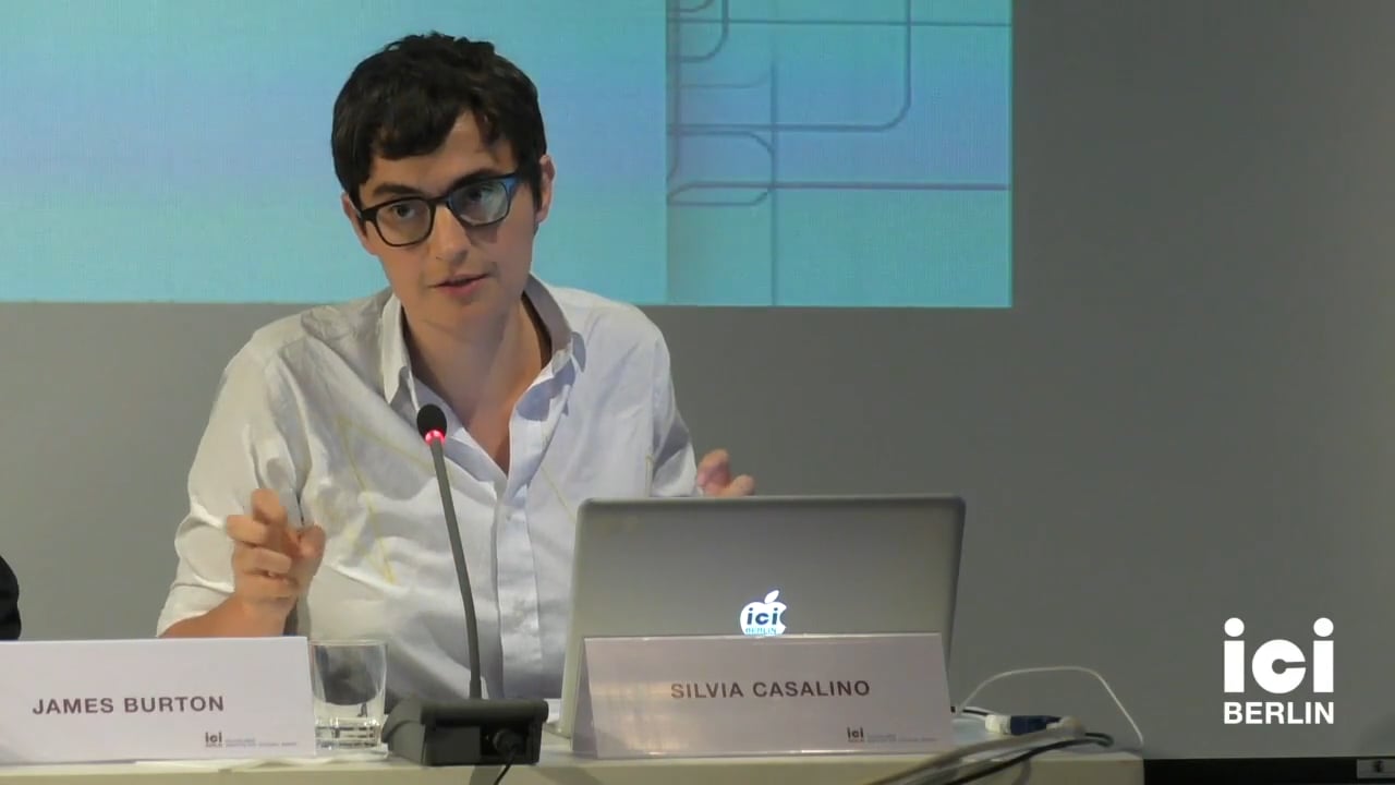 Talk by Silvia Casalino (Panel III)