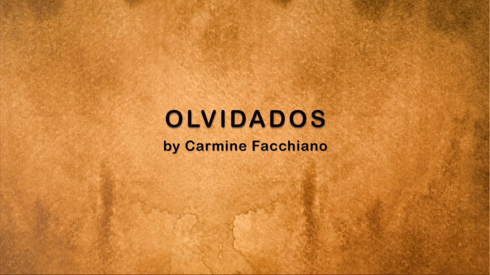 Olvidados, a Tango