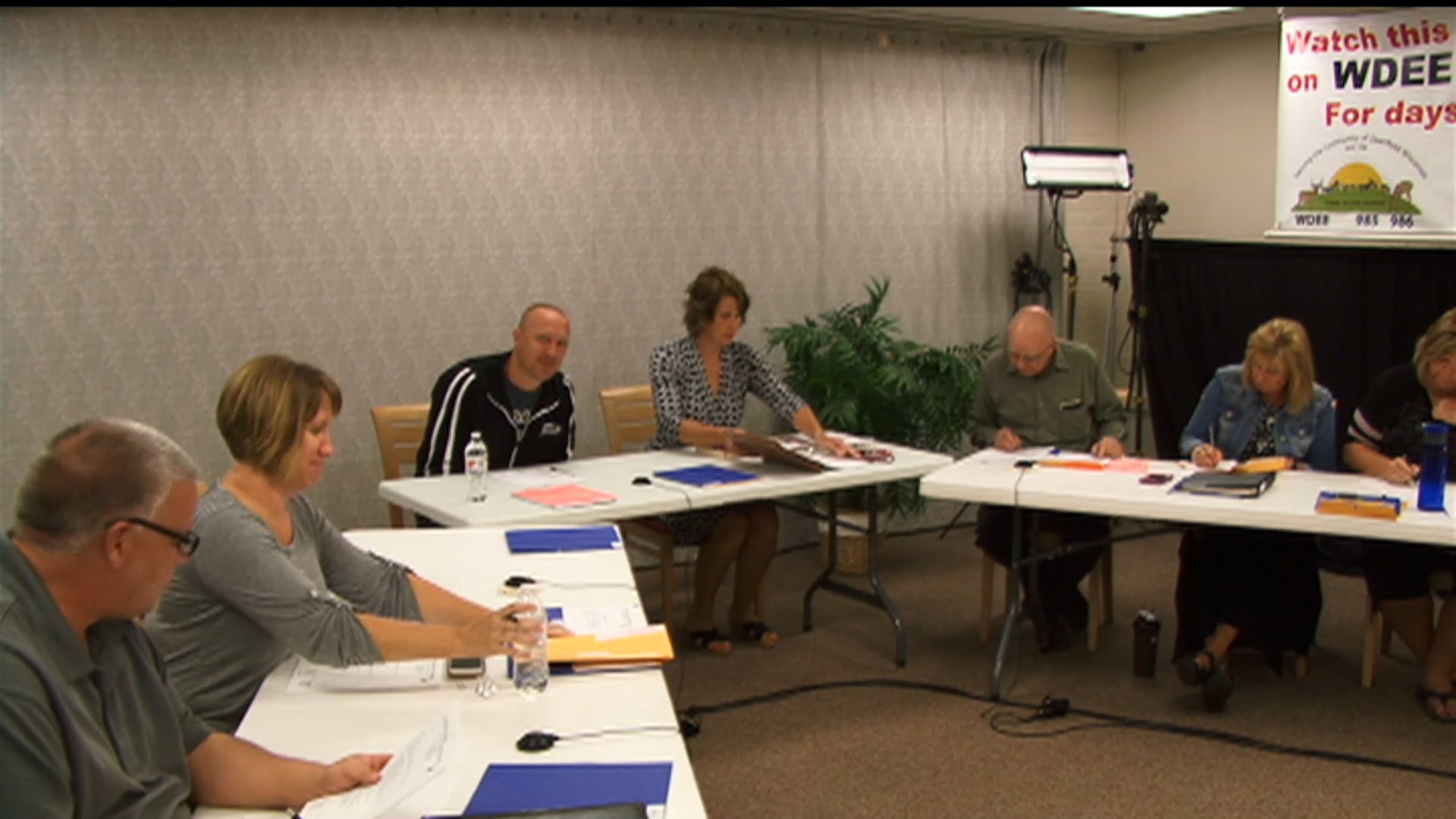 Deerfield WI. School Board Meeting 9/18/2017 on Vimeo