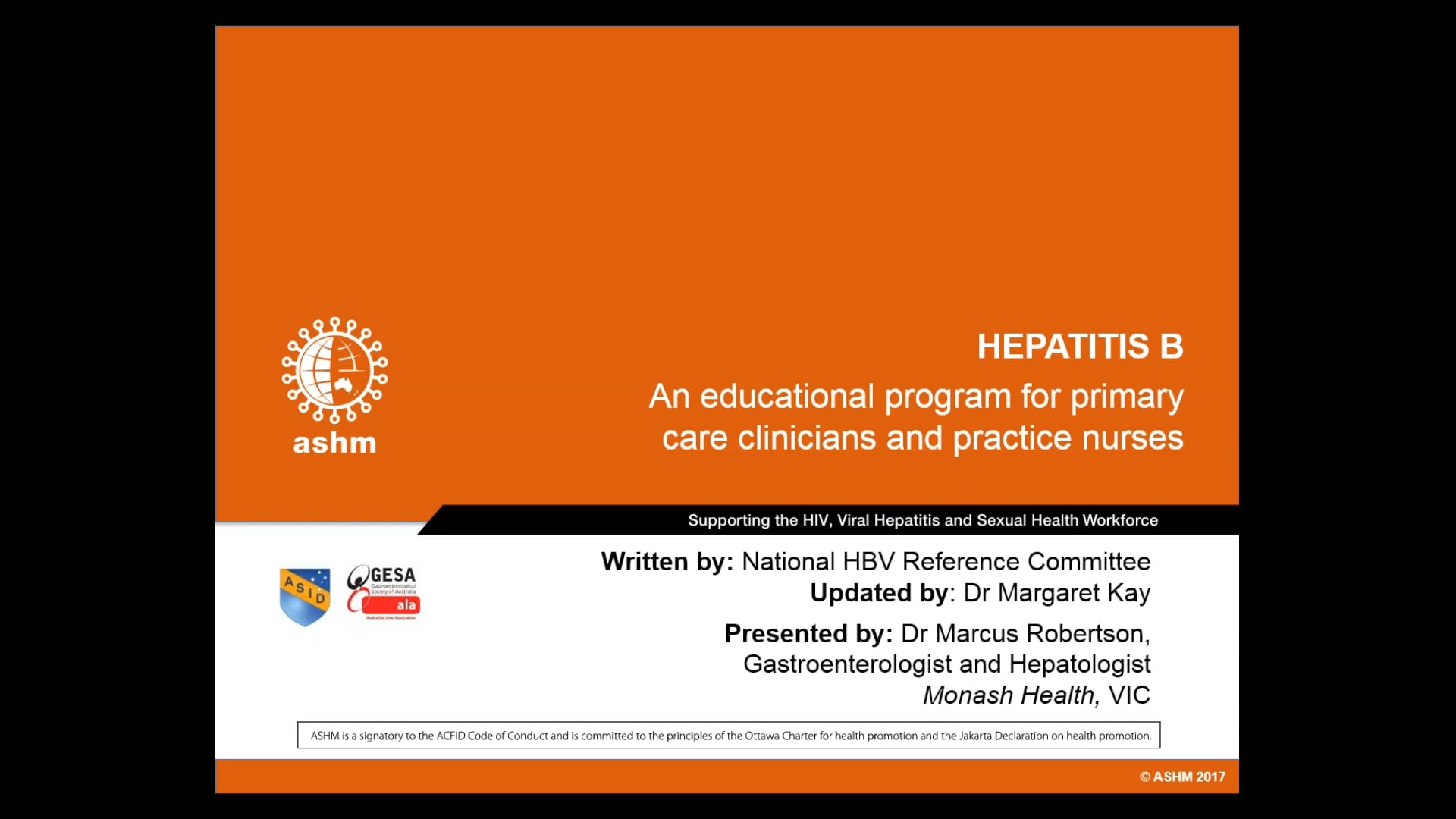 2016-2017 Hepatitis B Webinar Series - Hepatitis B Update For Primary ...