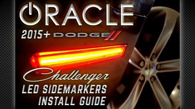 2015+ Dodge Challenger ORACLE LED Sidemarkers Install Guide