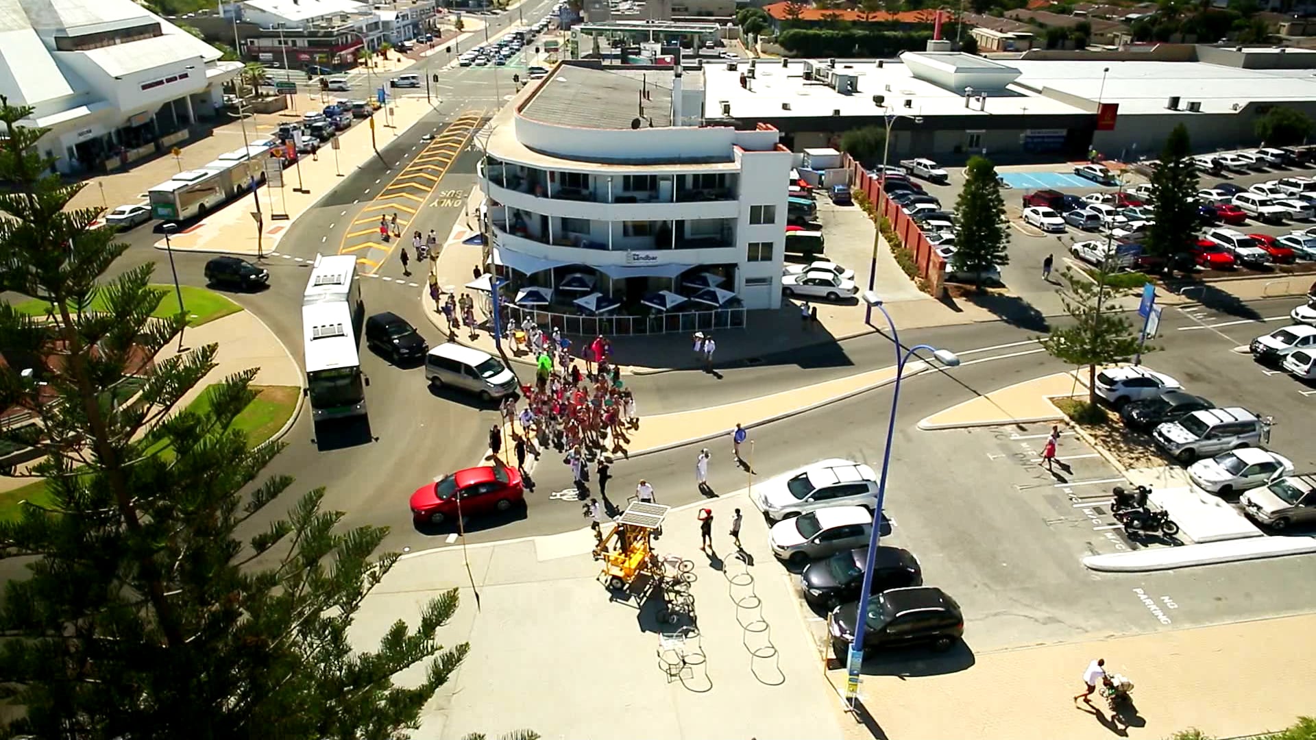 Swim and Resort Pop Up Parade