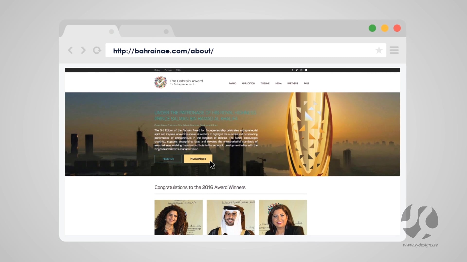 BAHRAIN ENTREPRENEURSHIP AWARDS EXPLAINER VIDEO
