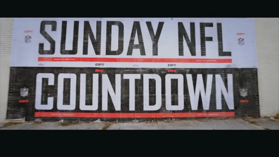 Sunday NFL Countdown Trio on Vimeo