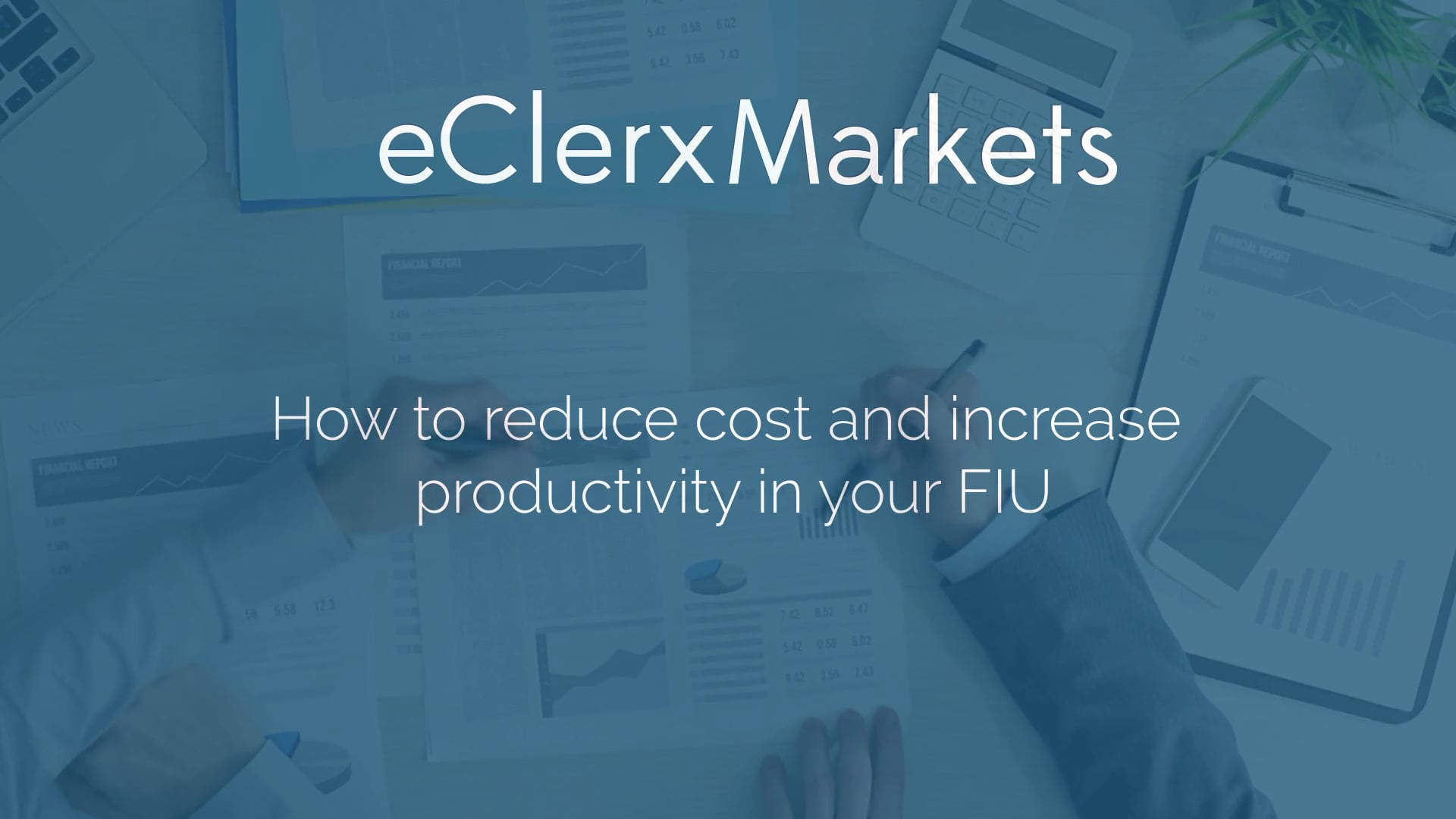 AML & FIU Support By EClerx Markets On Vimeo