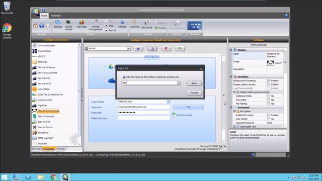 Scan to OneDrive for Business