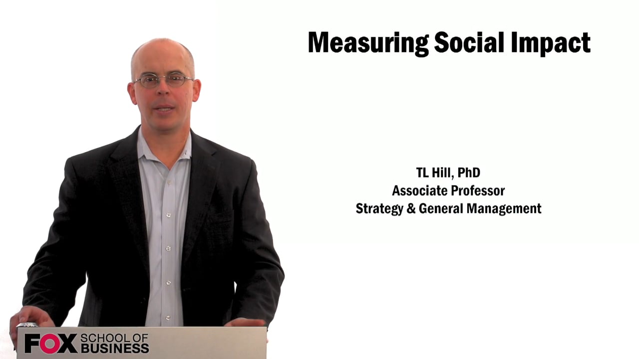 Measuring Social Impact