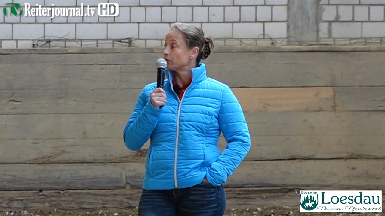 Trainingsabend mit Isabell Werth - www.loesdau.de