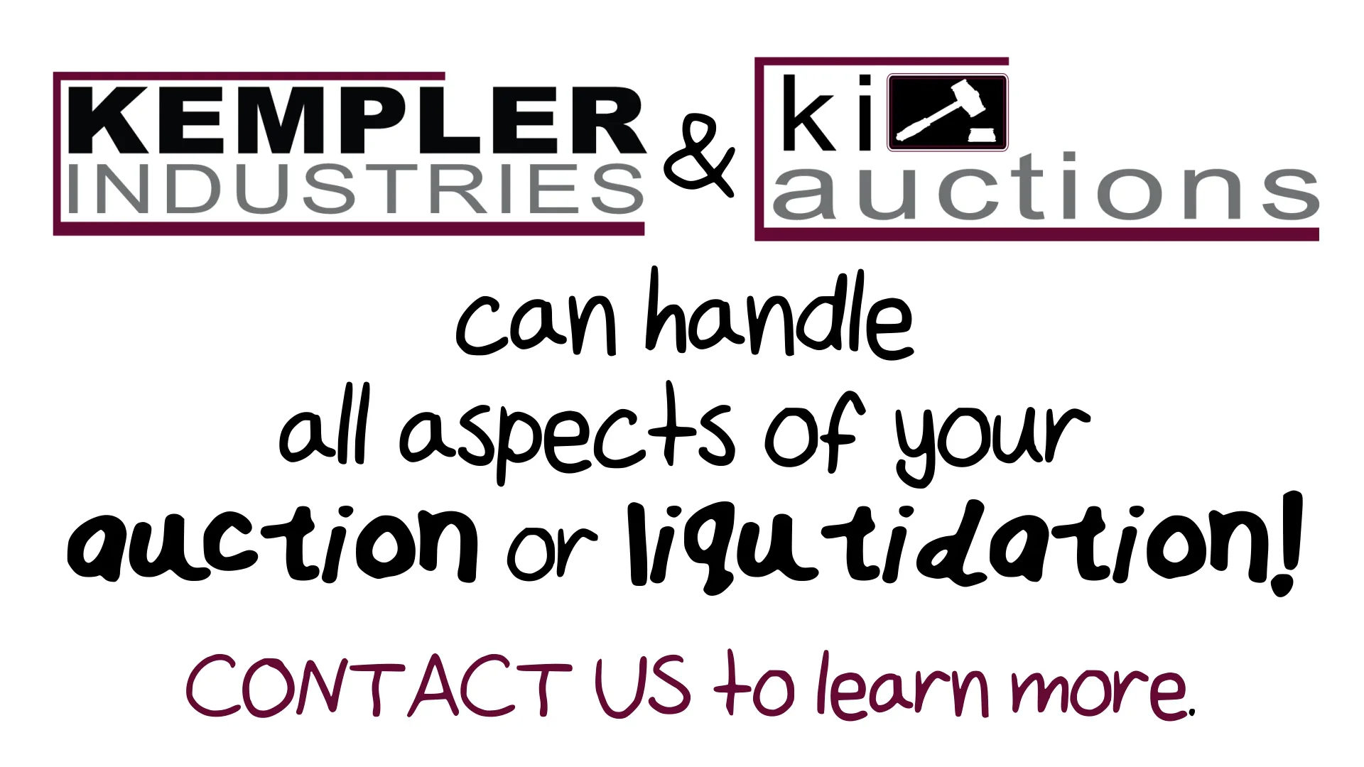 Kempler Industries and ki Auctions Auction and Liquidation Video