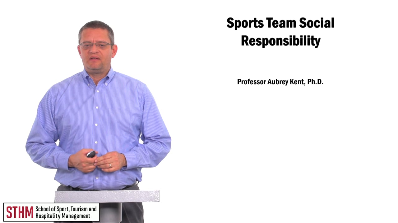 Sport Team Social Responsibility