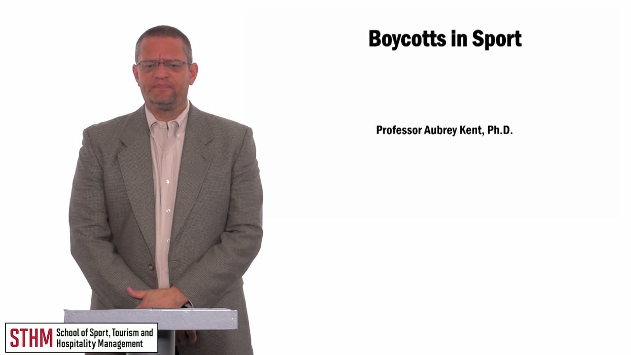 Boycotts