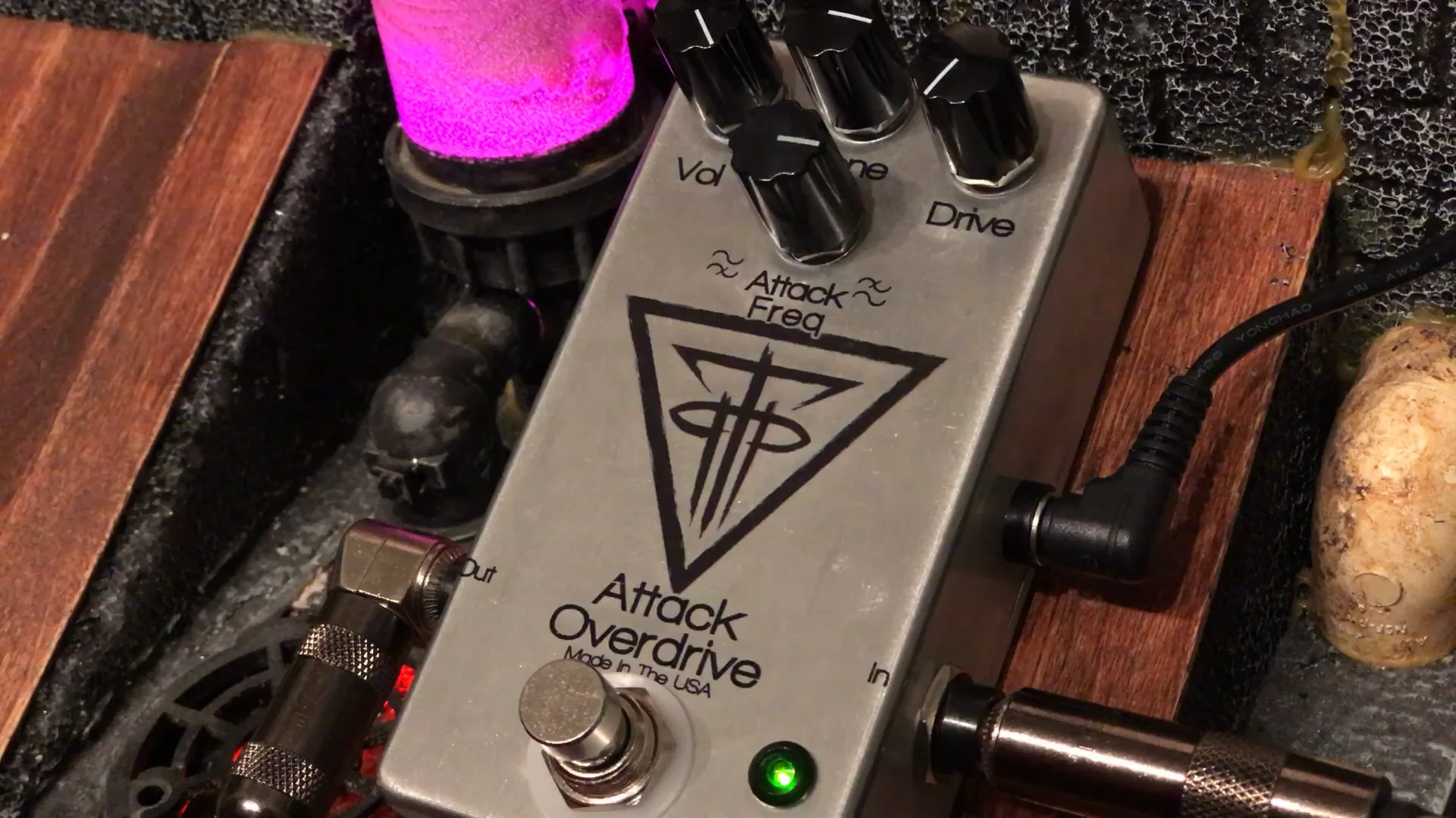 Pro Tone Pedals Attack Overdrive Freq Switch Explained