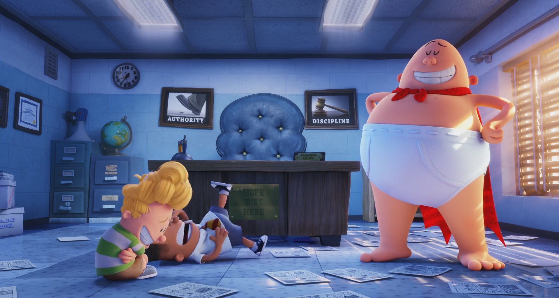Captain Underpants animation demo on Vimeo