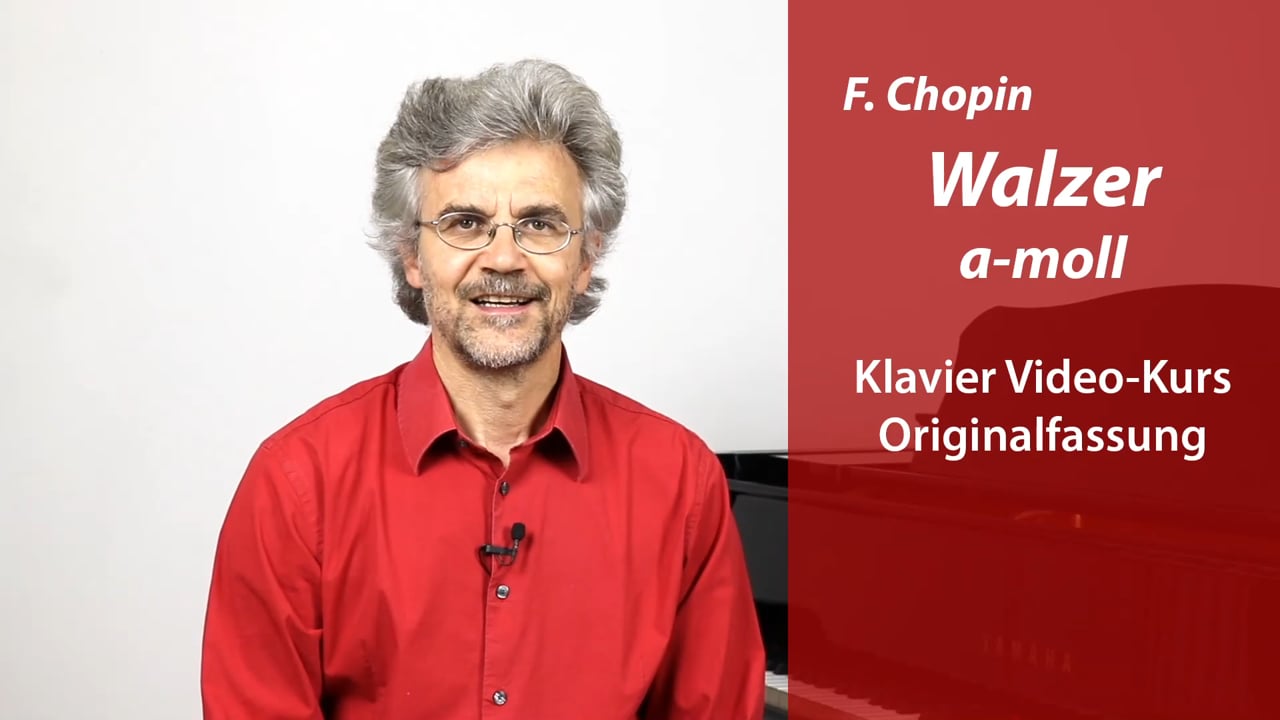 Chopin Walzer a-moll – Premium Klavierkurs von Franz Titscher