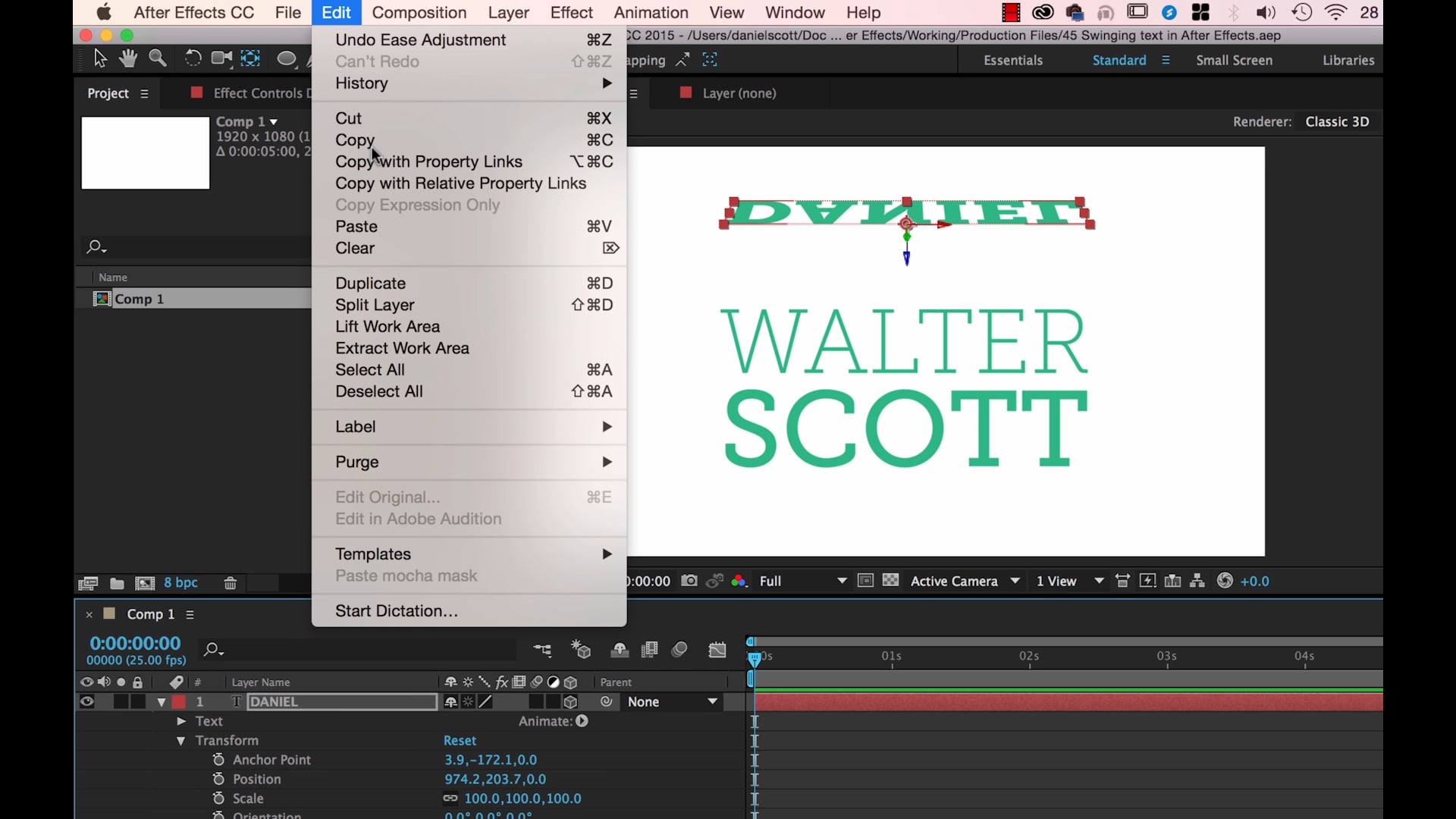 Text Animators: Custom Text Animation in Adobe After Effects