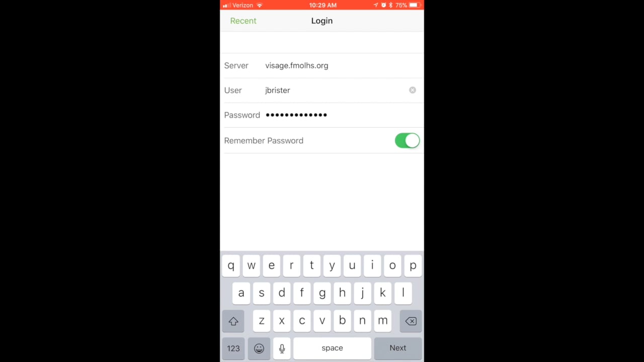 How to Access Visage from Your Mobile Device on Vimeo