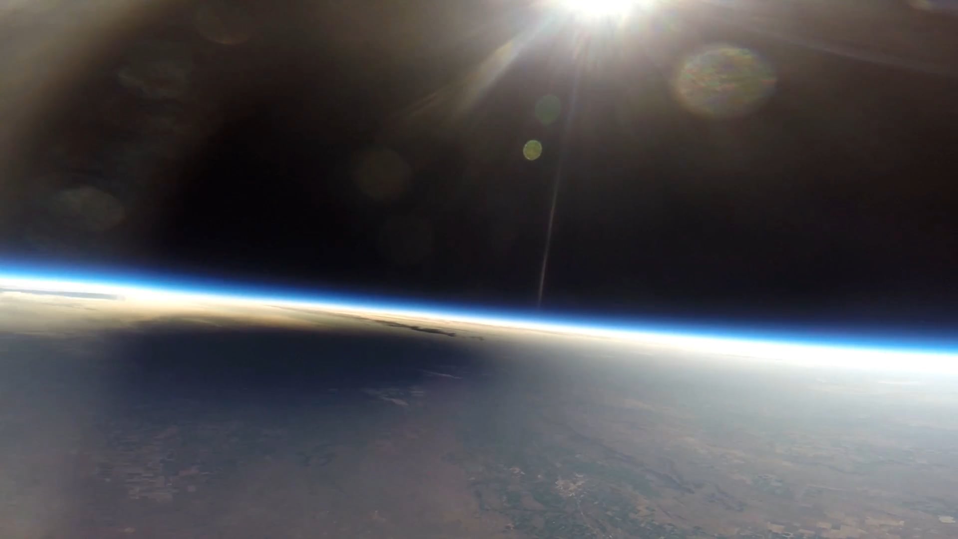 Moon's Shadow During Solar Eclipse