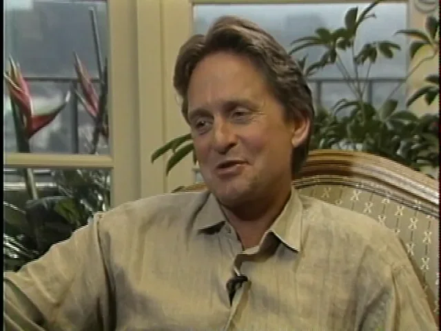 Bobbie Wygant Interviews Michael Douglas for Black Rain 9-9-89の動画サムネイル