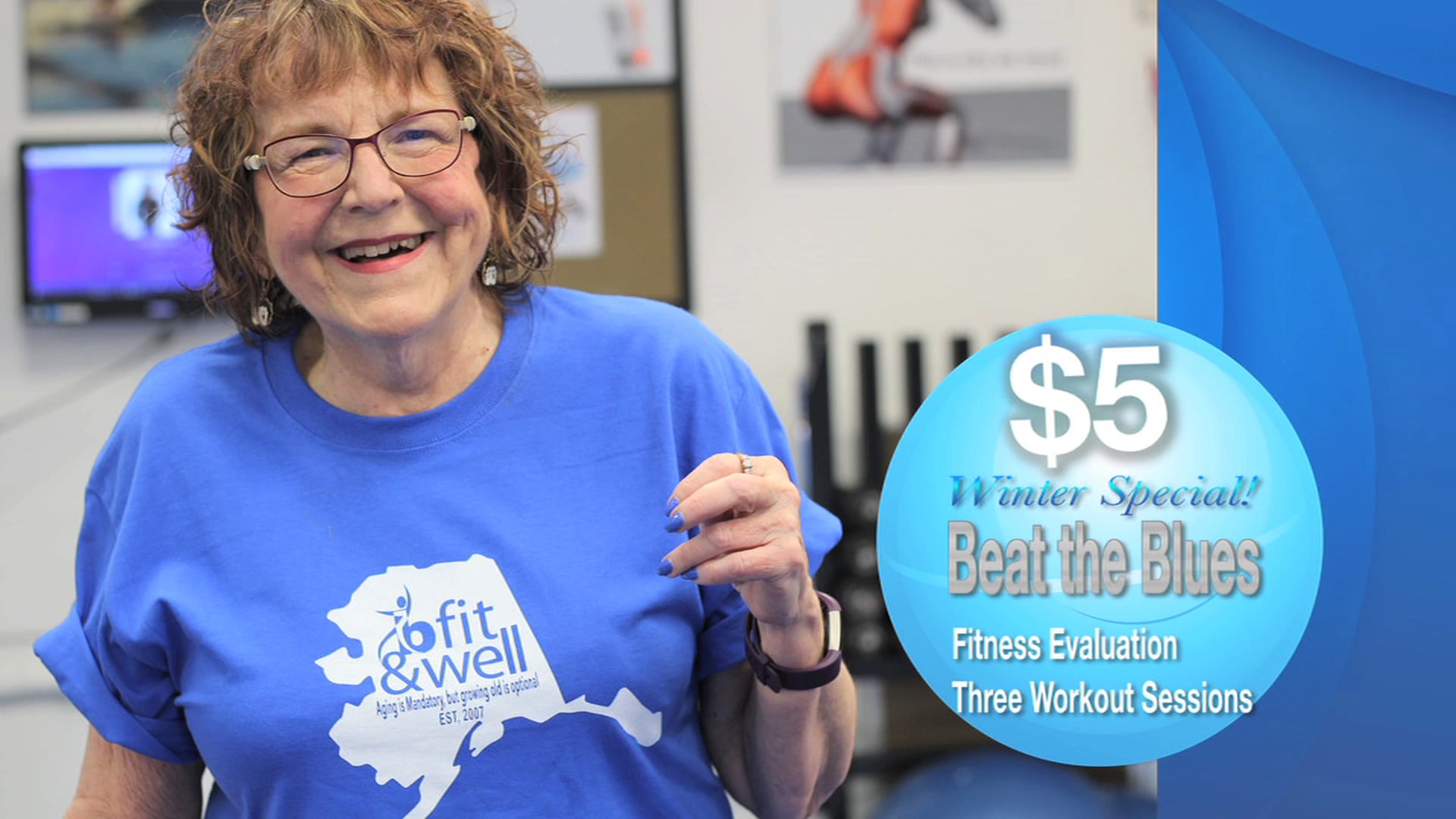 Beat the Blues at BFit & Well!  $5 Special