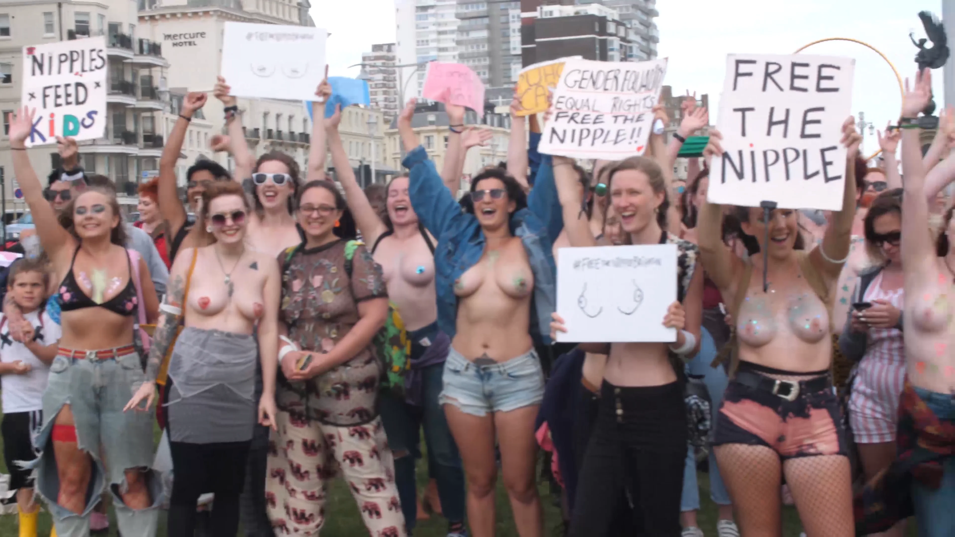 Free The Nipple Brighton 2017