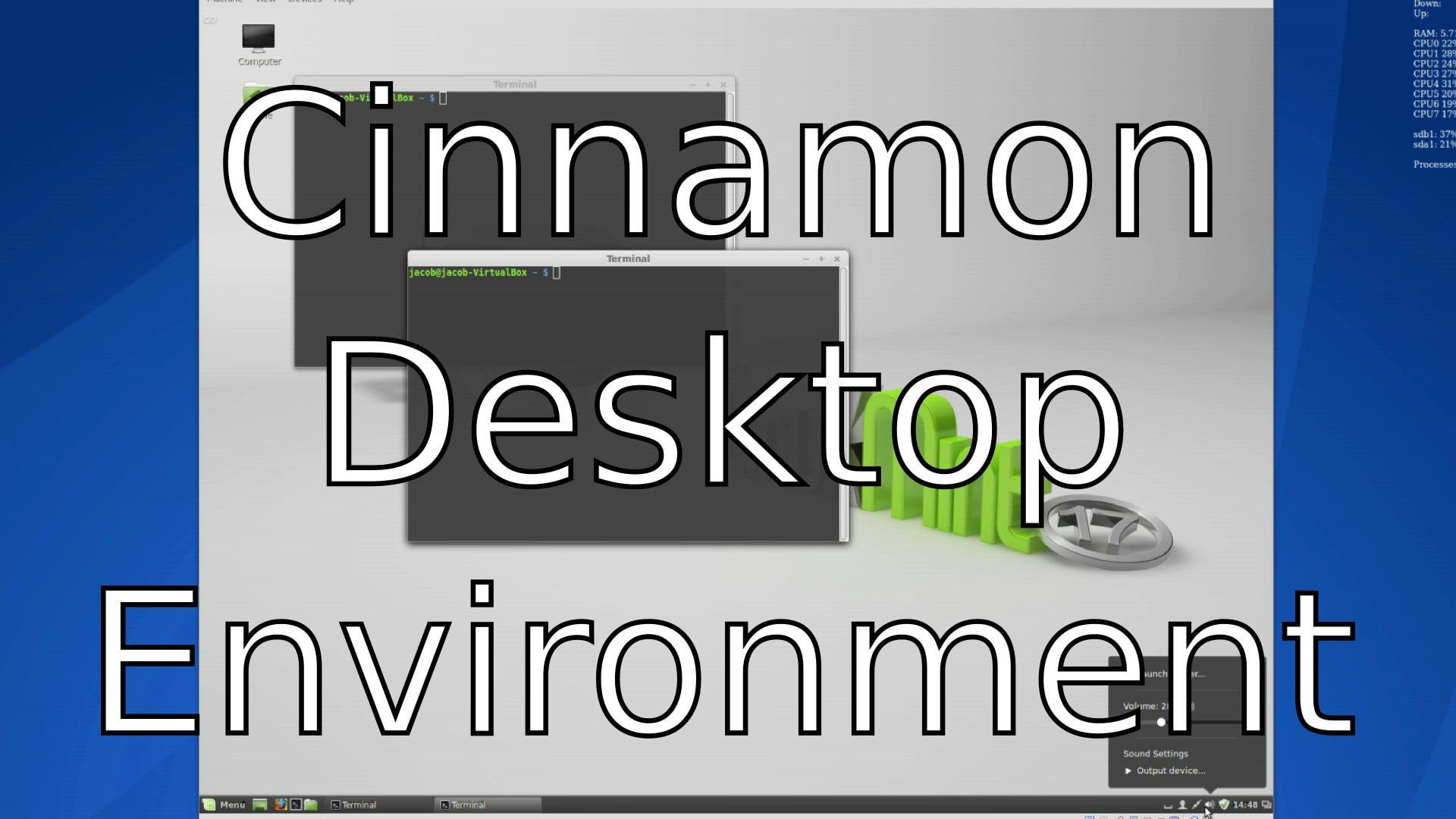 Cinnamon - Linux Desktop Environments