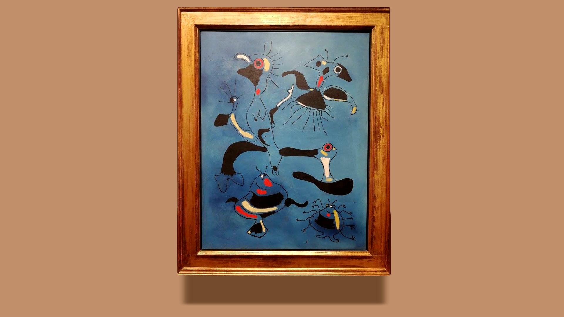 Inspired by Joan Miro.