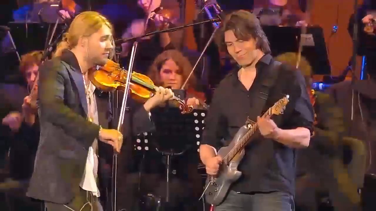 David Garrett - (24/28) - Rocking All Over The World - ♫ Rock Symphonies  Open Air Live 2010♫