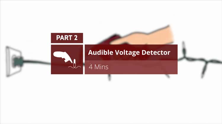 Audible voltage deals detector