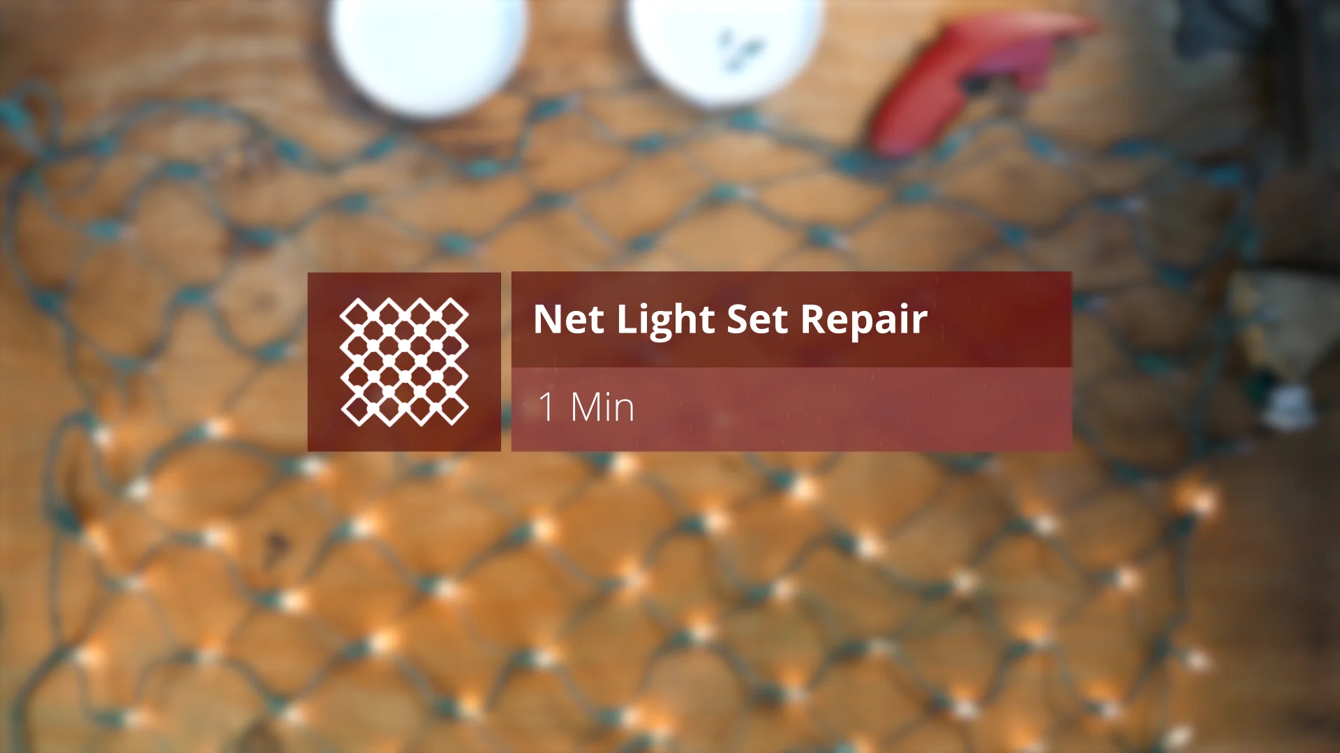 Light Keeper Pro: Net Lights Repair on Vimeo