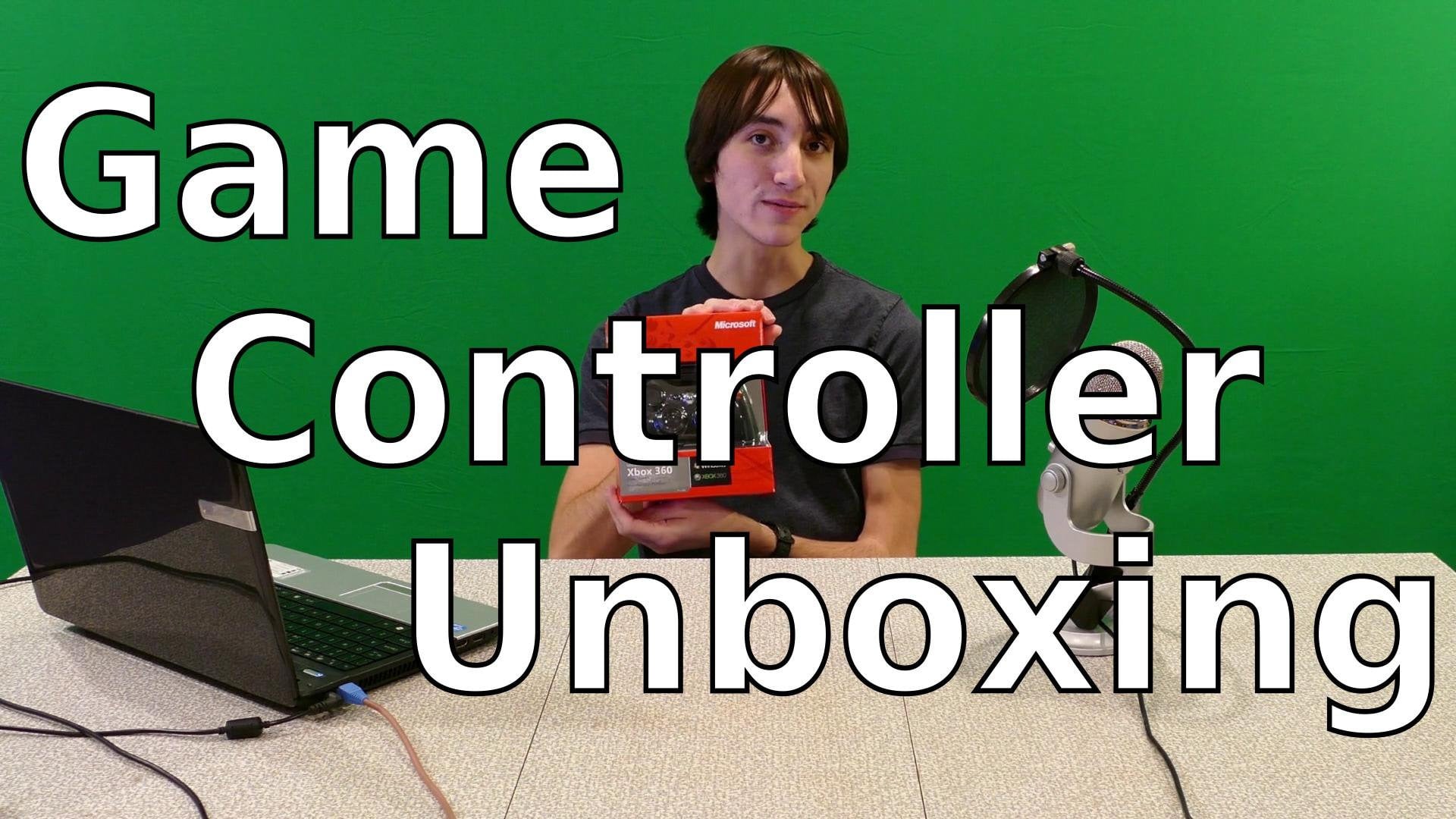 Wired Xbox 360 Controller Unboxing