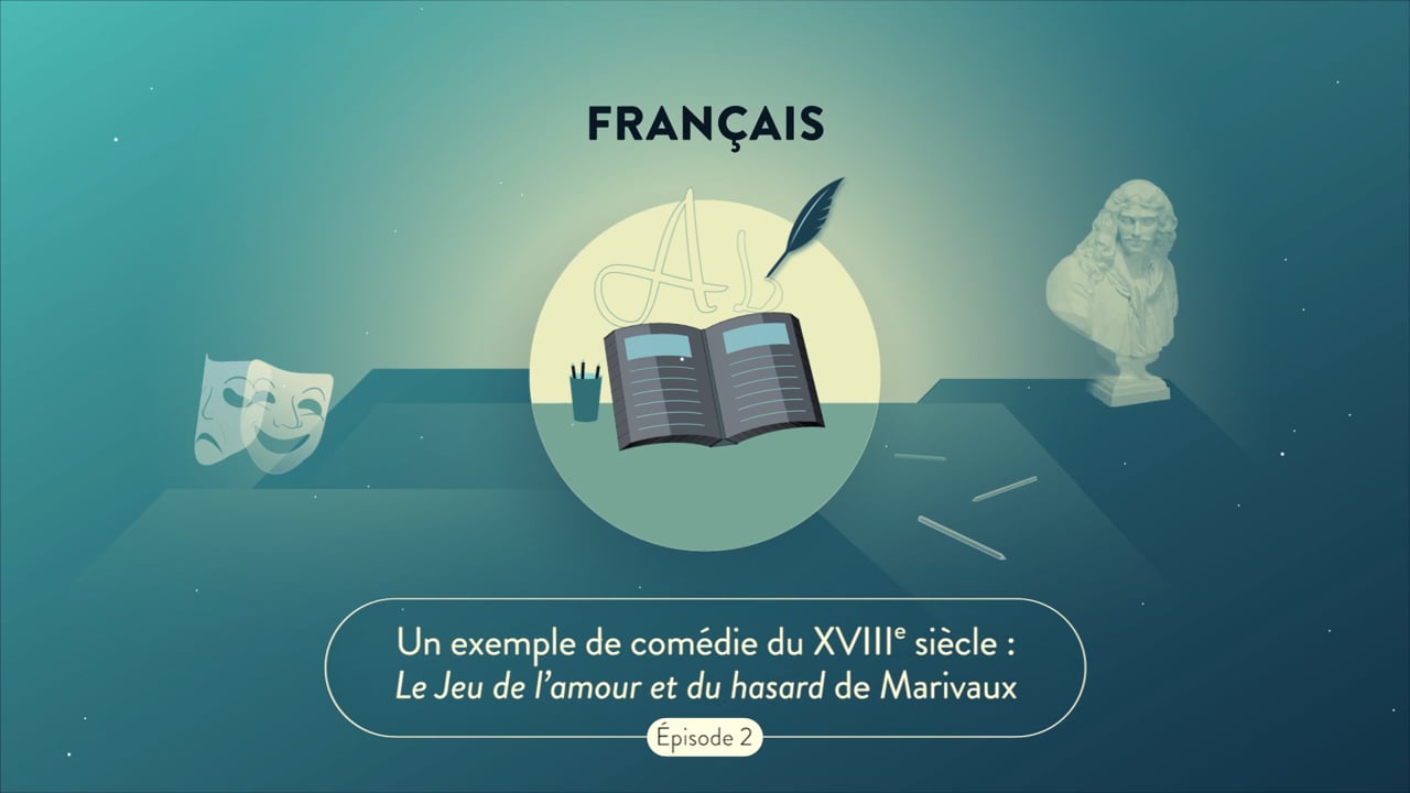 Un Exemple De Comedie Du Xviiie Siecle Le Jeu De L Amour Et Du Hasard Marivaux Fiche De Cours Francais Schoolmouv