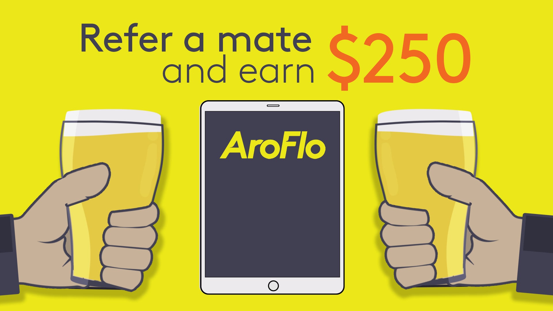 AroFlo | Refer a Mate